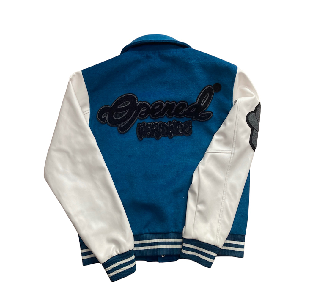 VARSITY JACKET (BLUE)