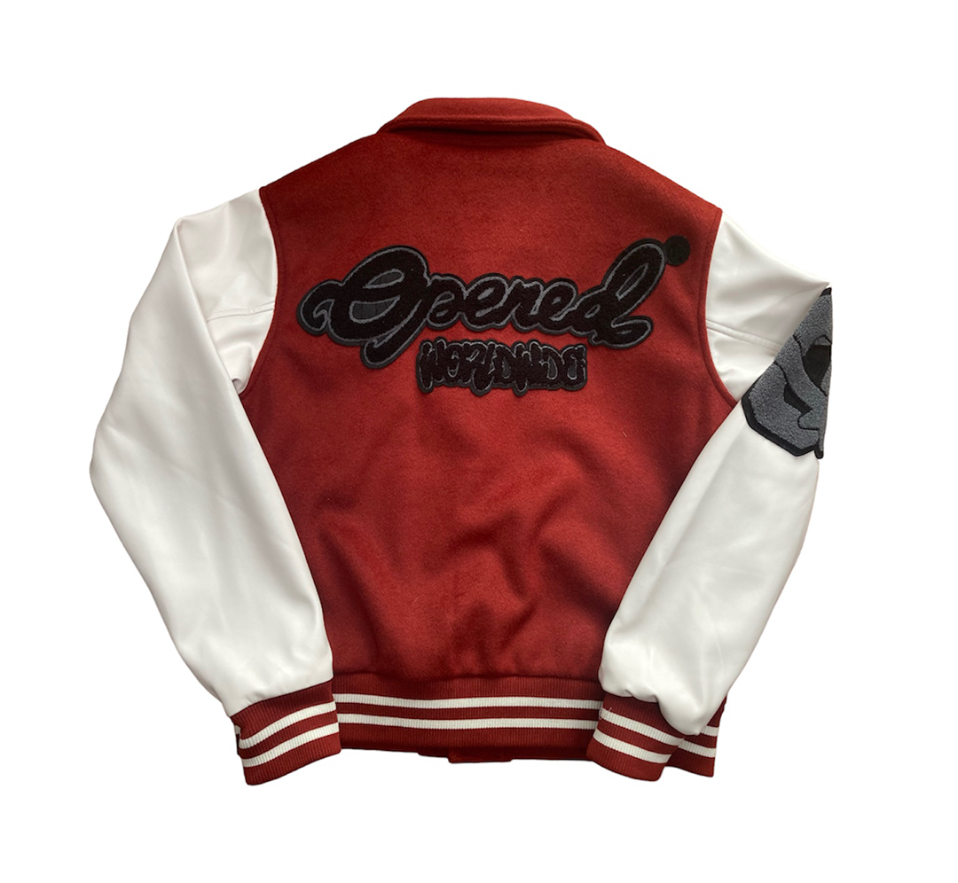 VARSITY JACKET (RED)