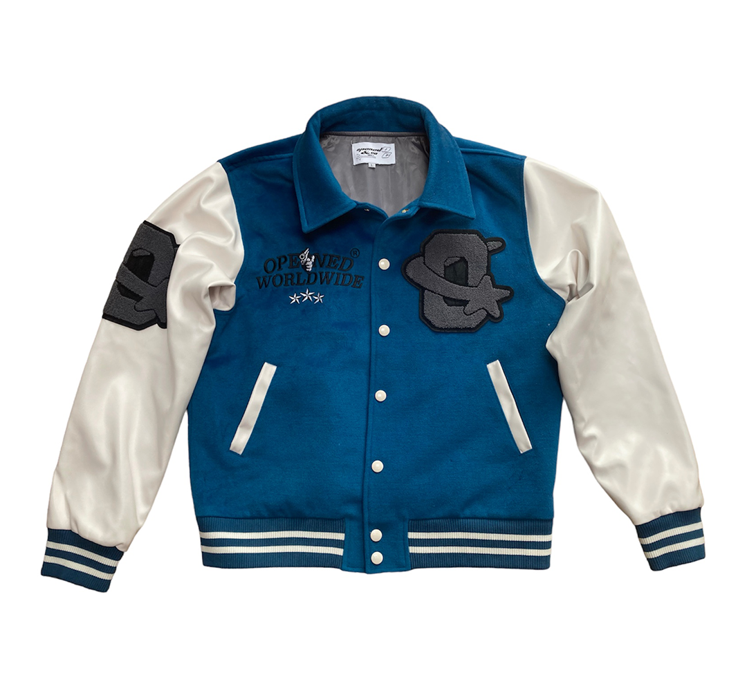 VARSITY JACKET (BLUE)