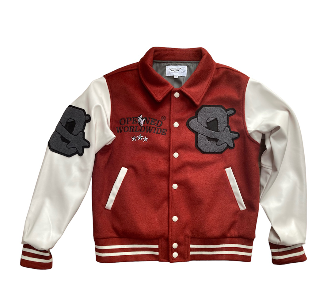 VARSITY JACKET (RED)